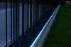 Aluminium, carbon and stainless steel security fence